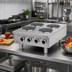 Thumbnail image #2 for BakeMax 4-Burner Electric Countertop Hot Plate