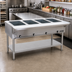 Thumbnail image #2 for Eagle Group 63-1/2-Inch Natural Gas Hot Food Table with 4 Dry Wells, Open Base and Undershelf