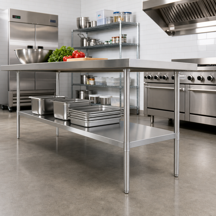 Product image #3 for 20-Inch Stainless Steel Support Leg Set with Adjustable Bullet Feet, Set of 4