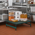 Thumbnail image #2 for QuadPlus Stationary Dunnage Rack with Valu-Gard Green Epoxy Posts, 48W x 24D x 14H, 1000 lb Capacity