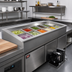 Thumbnail image #2 for Hatco CWBR-1 Drop-In Top-Mount 1-Pan Full-Size Refrigerated Cold Well, Remote Refrigeration