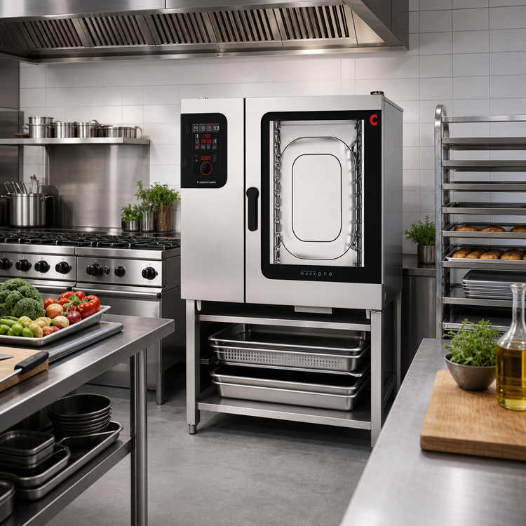 Product image #2 for Convotherm C4 ED 10.20GS-N Maxx Pro easyDial 10-Pan Full-Size Boilerless Gas Combi Oven