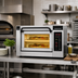 Thumbnail image #2 for PizzaMaster PM 451ED-2 Electric Countertop Stone Hearth Pizza Oven, 1 Chamber, 2 Stones