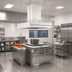 Thumbnail image #3 for Avtec SimpleSpec 72-Inch Square Type I Exhaust-Only Island Display Cooking Hood
