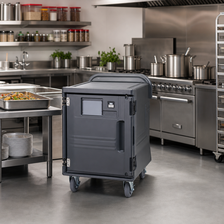 Product image #3 for Cambro Pro Cart Ultra Low-Profile Passive Front-Loading Insulated Food Pan Carrier