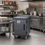 Thumbnail image #3 for Cambro Pro Cart Ultra® PCULP615 Low-Profile Passive Front-Loading Insulated Food Pan Carrier, Universal Rails, Single Compartment