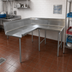 Thumbnail image #2 for Advance Tabco Korner Clean Right-Hand L-Shaped Dish Table, 120 Inch Nominal, 16 Gauge 304 Stainless Steel