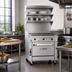 Thumbnail image #2 for Southbend Platinum Heavy Duty 32-Inch Gas Range with 1-Inch Griddle Plate and Convection Oven