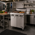Thumbnail image #2 for Garland Master Series 17-Inch Gas Range-Match Charbroiler with Storage Base