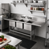 Thumbnail image #2 for Spec-Master FN2860-3-36R-14/3 Three-Compartment Stainless Steel Commercial Sink with 36 Inch Right Drainboard