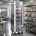 Thumbnail image #3 for Victory UltraSpec LSF23HC-1-IQ One-Section Full Height Glass Door Merchandiser Freezer with Electronic Lock