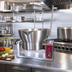 Thumbnail image #2 for Crown ECTRS-16 Electric Countertop 16 Gallon Round Tilting Skillet