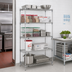 Thumbnail image #2 for Metro Super Erecta Super Adjustable Chrome-Plated Wire Shelving Starter Unit, 30