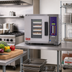 Thumbnail image #2 for Lang ECOH-PP Half-Size Single-Deck Electric Countertop Convection Oven, 5-Pan Capacity
