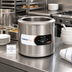 Thumbnail image #2 for Nemco 11 Quart Round Stainless Steel Wet Countertop Food Warmer, 220V