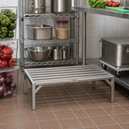 Thumbnail image #2 for Channel Manufacturing Lifetime Tough ES2036 Stainless Steel Tubular Dunnage Rack, 36W x 20D x 12H, 4,000 lb. Capacity