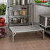 Thumbnail image #2 for Lifetime Tough Stainless Steel Tubular Dunnage Rack, 36 x 20 x 12 Inches