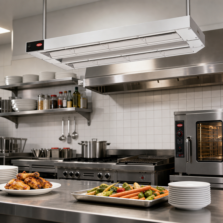 Product image #2 for Hatco Glo-Ray® 54-Inch Double Unlighted Infrared Strip Heater, 2500W
