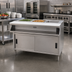 Thumbnail image #2 for Spec-Master 33-Inch Electric Sealed Well Hot Food Table with Sliding Doors, 2 Wells, 240V