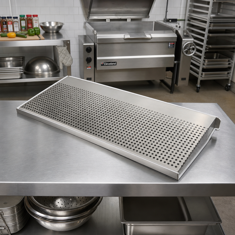 Product image #2 for Cleveland Range Tilting Skillet Food Strainer for 30/40-Gallon T1/TR Models