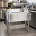 Thumbnail image #2 for Advance Tabco Special Value 36-Inch Stainless Steel Cocktail Unit with 12-Inch Deep Ice Bin and 10-Circuit Cold Plate