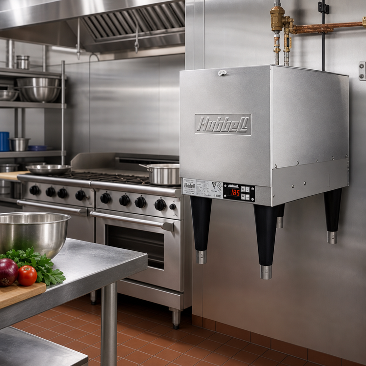 Product image #2 for Hubbell J615 6-Gallon Electric Booster Heater, 15 kW