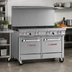 Thumbnail image #2 for Southbend Ultimate 48-Inch Gas Restaurant Range with 7 Burners and 2 Space Saver Ovens