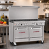Thumbnail image #2 for Southbend Ultimate 48-Inch Gas Restaurant Range with 7 Burners and 2 Space Saver Ovens