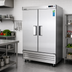 Thumbnail image #2 for Everest EBSR2 Two-Section Bottom-Mount Reach-In Refrigerator, 48 Cu. Ft., Stainless Steel