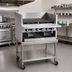 Thumbnail image #2 for Imperial 48-Inch Stainless Steel Equipment Stand with Undershelf for IABA-48