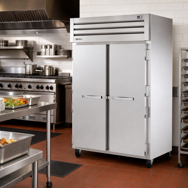 Product image #2 for SPEC SERIES Two-Section Reach-In Heated Holding Cabinet, Standard Depth