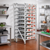 Thumbnail image #2 for New Age Heavy-Duty Full-Size Stationary Aluminum Can Storage Rack for #5 Cans - 288 Capacity
