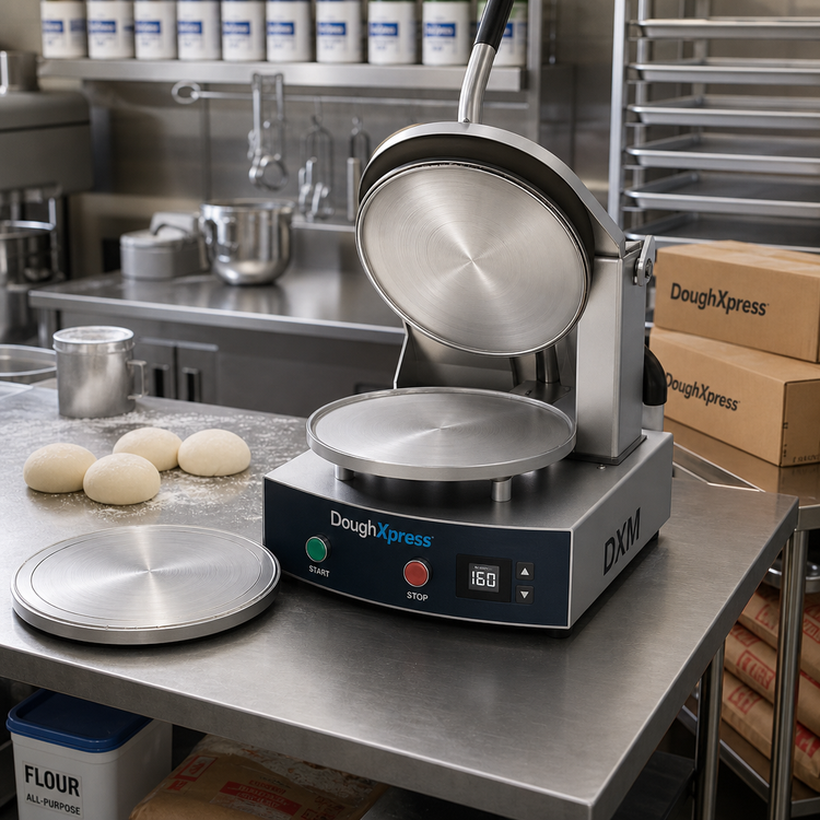 Product image #2 for DoughXpress 16-Inch Interchangeable Platen for DXM, DXE, and DXA Dough Presses