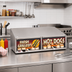 Thumbnail image #2 for APW Wyott BC-50 Hot Dog Bun Cabinet with Lift-Up Plexiglass Doors, 144-Bun Capacity