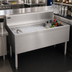 Thumbnail image #2 for Advance Tabco Prestige Supreme 48-Inch Underbar Ice Chest with 10-Circuit Cold Plate and Right-Side Bottle Storage Rack