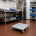 Thumbnail image #3 for Cambro Camdolly® With Handle for Camracks Dish & Glass Rack Dolly, Soft Gray Polypropylene