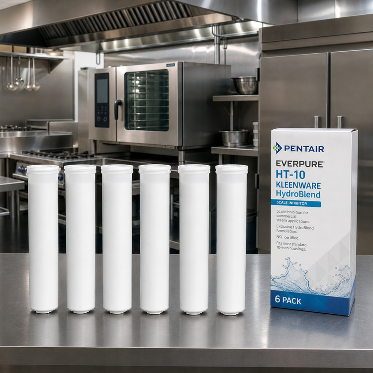 Product image #2 for Everpure HT-10 KleenWare HydroBlend Scale Inhibitor Water Filter Cartridge, 6-Pack