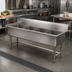 Thumbnail image #2 for John Boos Pro-Bowl 4-Compartment Stainless Steel Sink with 24 x 24 x 14 Inch Compartments