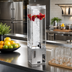 Thumbnail image #2 for Cal-Mil Squared 1.5 Gallon Beverage Dispenser with Ice Chamber and Drip Tray