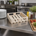 Thumbnail image #3 for Sun-Bleached Rectangular Wooden Serving Crate, 11-5/8 Inch