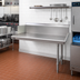 Thumbnail image #2 for John Boos 72-Inch x 30-Inch Clean Straight Right-Hand Pro-Bowl Dish Table with 10-Inch Backsplash