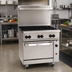 Thumbnail image #2 for Wolf Challenger XL 36-Inch Gas Restaurant Range with 6 Open Burners and Standard Oven