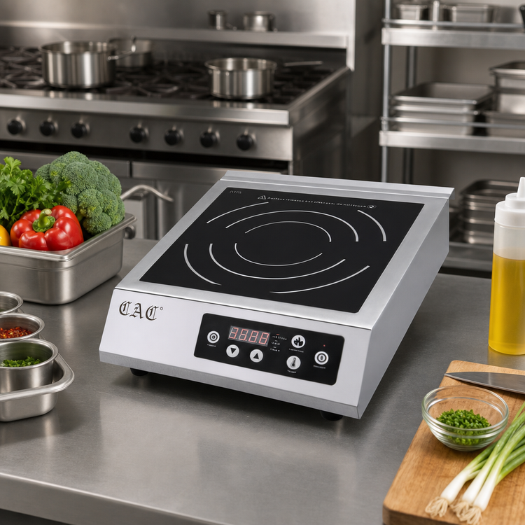 Product image #2 for CAC China Single Burner Countertop Induction Cooker, 3.5 kW, 240V