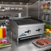 Thumbnail image #2 for Comstock-Castle 48-Inch Countertop Gas Lava Rock Charbroiler with Cast Iron Grates