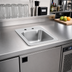 Thumbnail image #2 for Vollrath Underbar Drop-In Self-Rimming Single-Bowl Sink, 13 x 17 Inches, 304 Stainless Steel