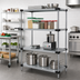 Thumbnail image #2 for Quantum Solid Stainless Steel Shelving Starter Kit, 48
