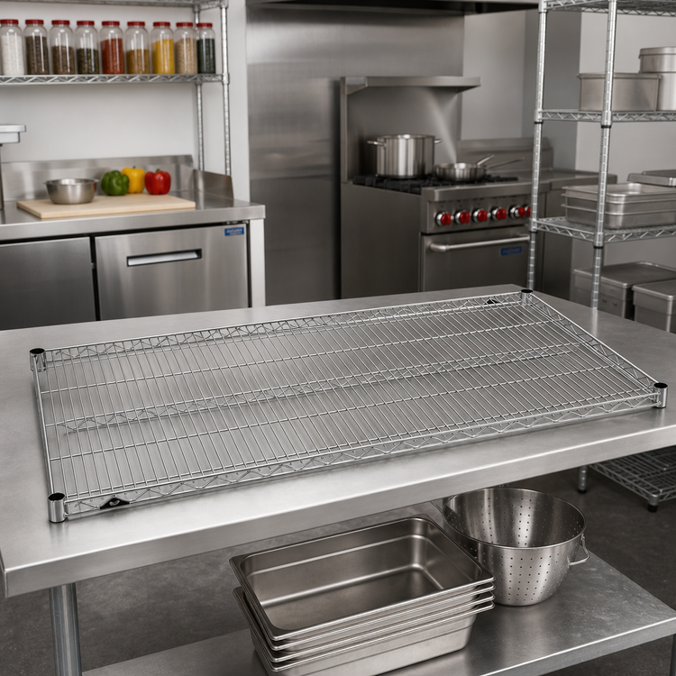Product image #2 for Metro Super Erecta Stainless Steel Wire Shelf, 54W x 18D
