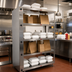 Thumbnail image #2 for Nemco 6302-4 Electric To-Go Heated Holding Shelf with 4 Shelves
