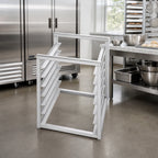 Thumbnail image #2 for Channel Manufacturing RIR-7 Aluminum End-Load Bun Pan Rack for Reach-In Refrigerators, 7-Pan, 18 x 26-Inch, 3-Inch Spacing