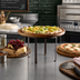 Thumbnail image #2 for American Metalcraft Loft Collection 9-Inch Round Rustic Wrought Iron Pizza Stand